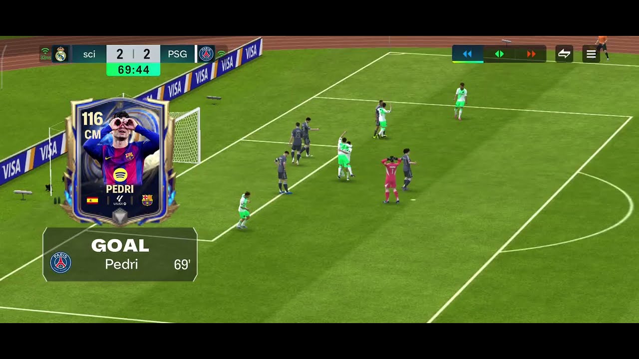 Psg vs Real Madrid #fifa #fcmobile #football #realmadrid #trending 