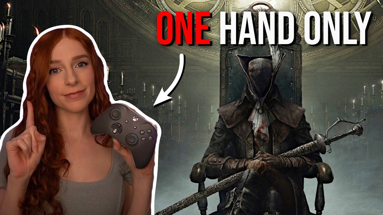 Can I Beat Bloodborne with ONE HAND?