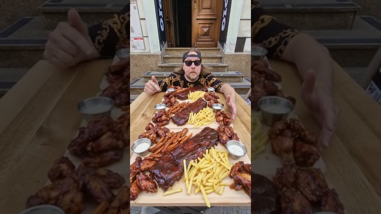 NAJWIĘKSZE ŻEBERKA GIGANT POTW&Oacute;R ZA 350 ZŁ CRAZY PIG KRAK&Oacute;W - SPRAWDZAM JAK SMAKUJE