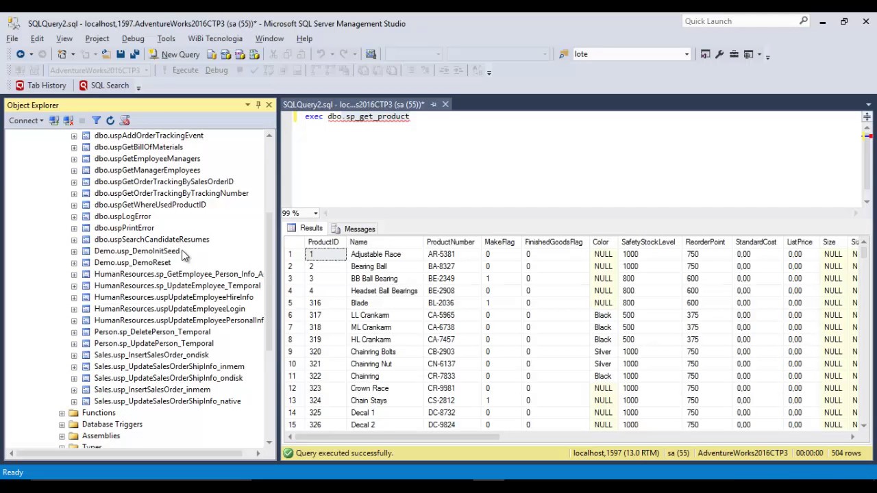 Delphi - FireDac - Consulta em Stored Procedure - SQL Server