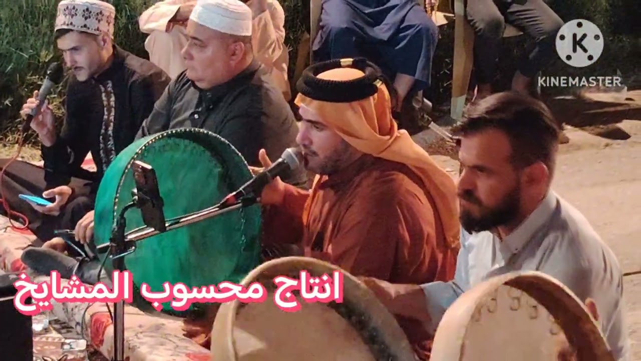 راجي المدد شيخ العرجه راجي المداح محمد الحسيناوي في شهربان مديح حربي بحق السيد احمدالرفاعي 2025