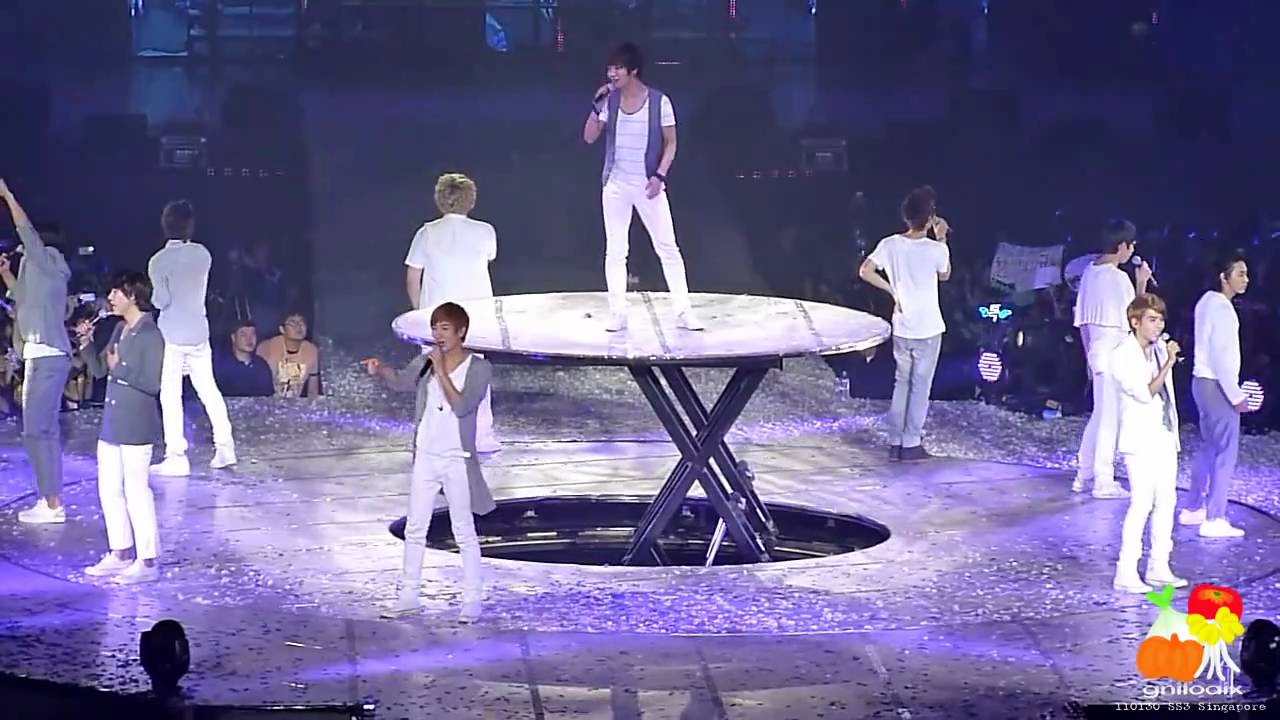 [Fancam] 110130 Super Junior SS3 Singapore - All My Heart