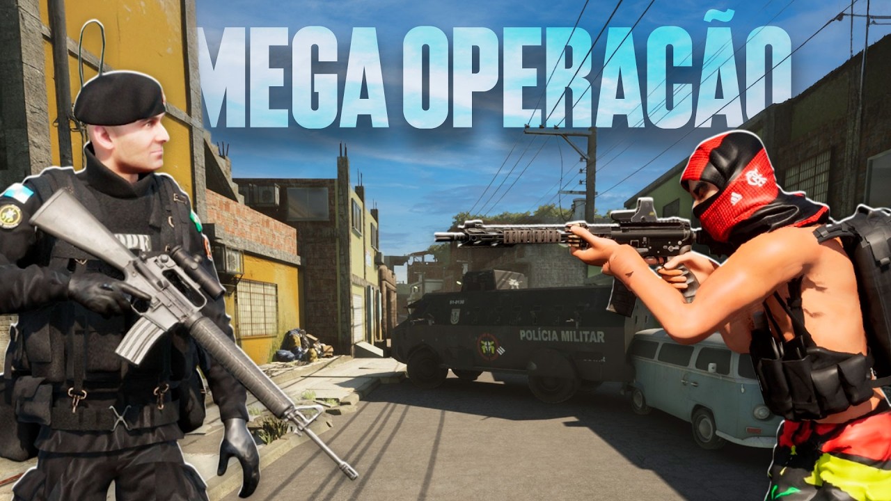 MEGA OPERAÇÃO SEM PIEDADE – Tropas entram no morro e o caos começa!