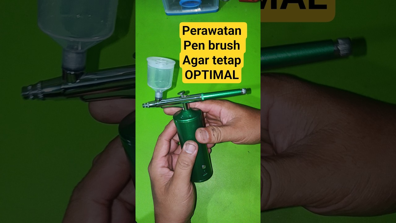 perawatan pen brush portable