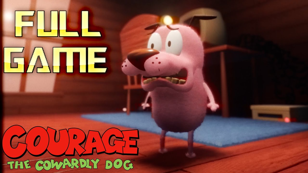 Courage The Cowardly Dog | 4K Full Game Walkthrough | No Commentary