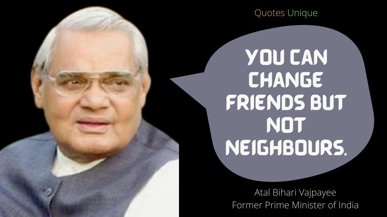 Atal Bihari Vajpayee I Motivational quotes I Atal Bihari Vajpayee quotes relevant today I #quotes