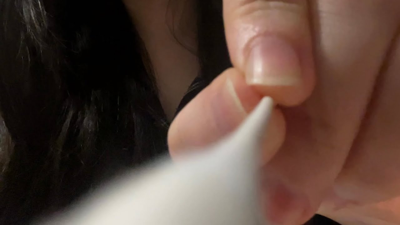 ASMR / 면봉 긁기 