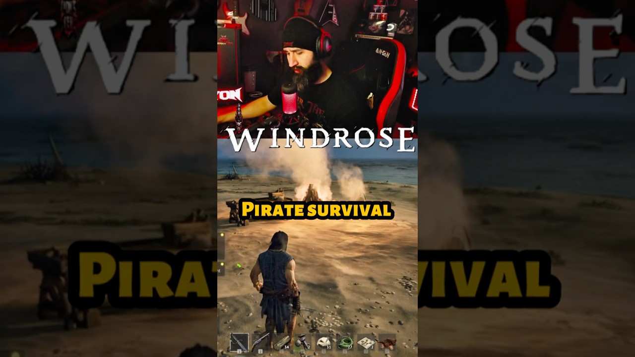 Игровой процесс Windrose Building #windrose #survivalgames #basebuilding #pirates #gameplay