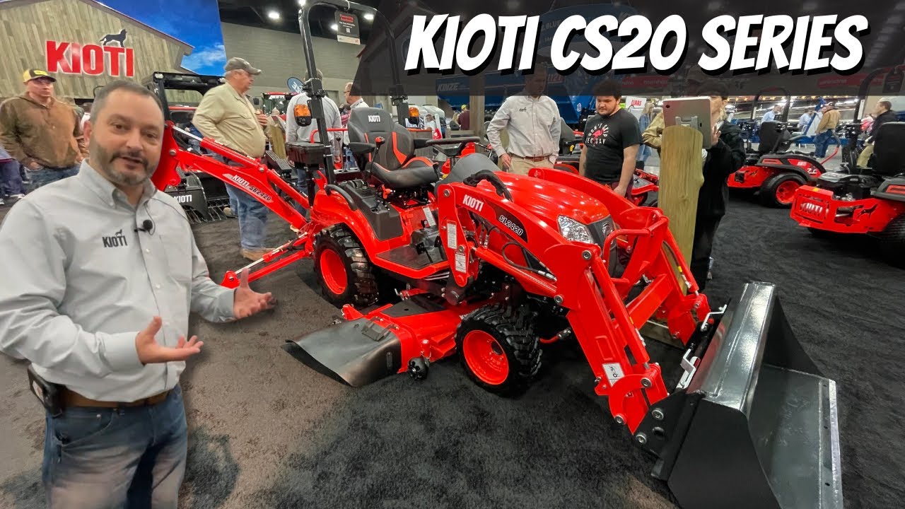 Kioti CS20 Series &mdash; Sub Compact Tractor with Big Capabilities
