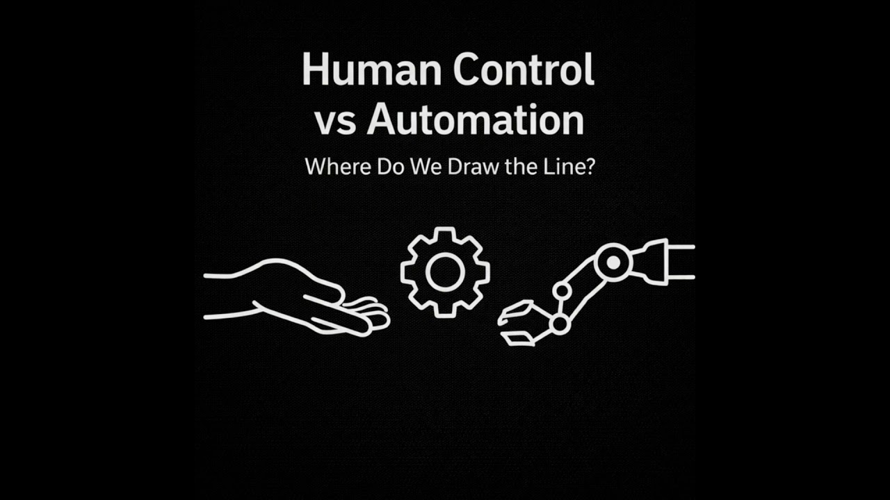 Human Control vs Automation: Where Do We Draw the Line? #HCIExplained S2.E3