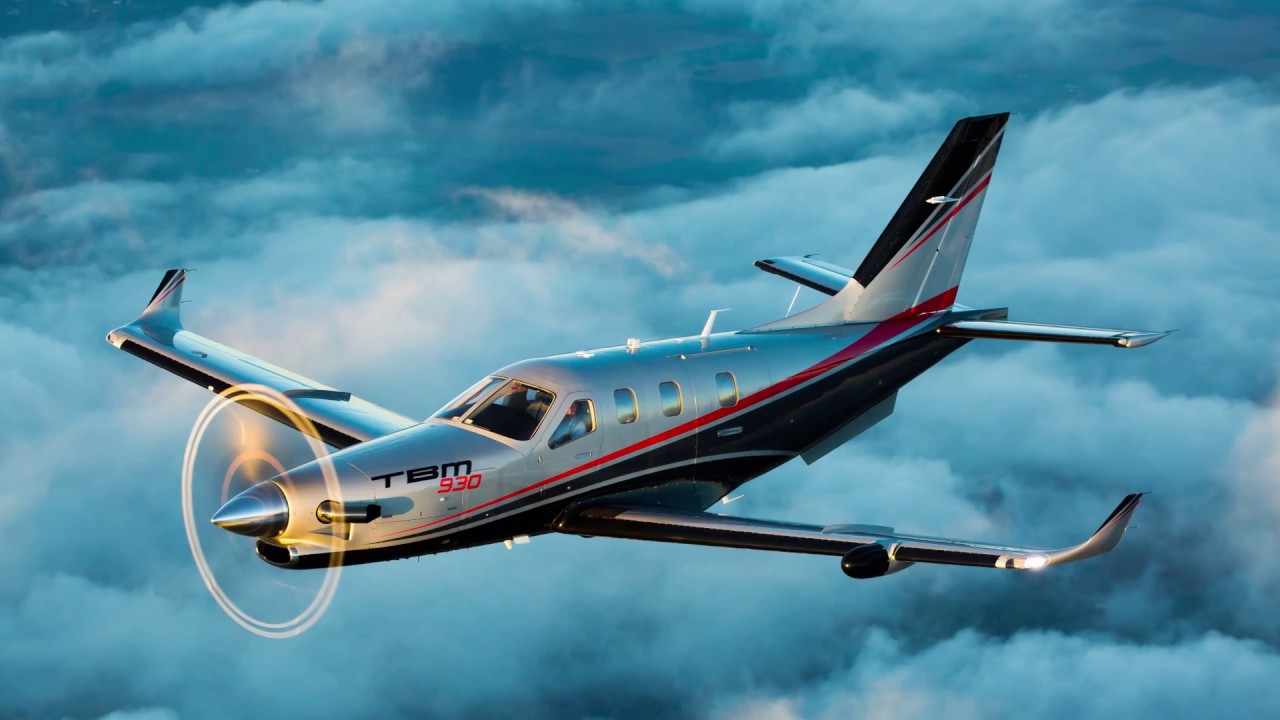 Полет на TBM 930