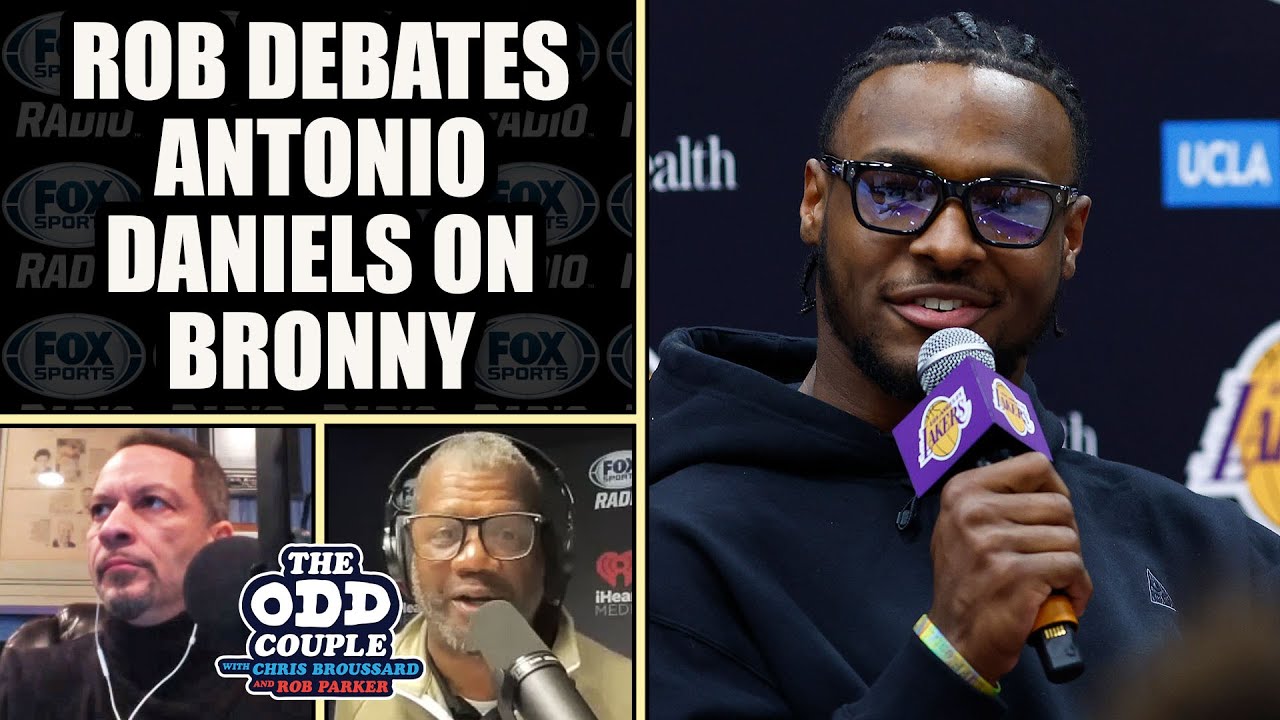 Rob Parker Debates Antonio Daniels on Lakers Drafting Bronny James