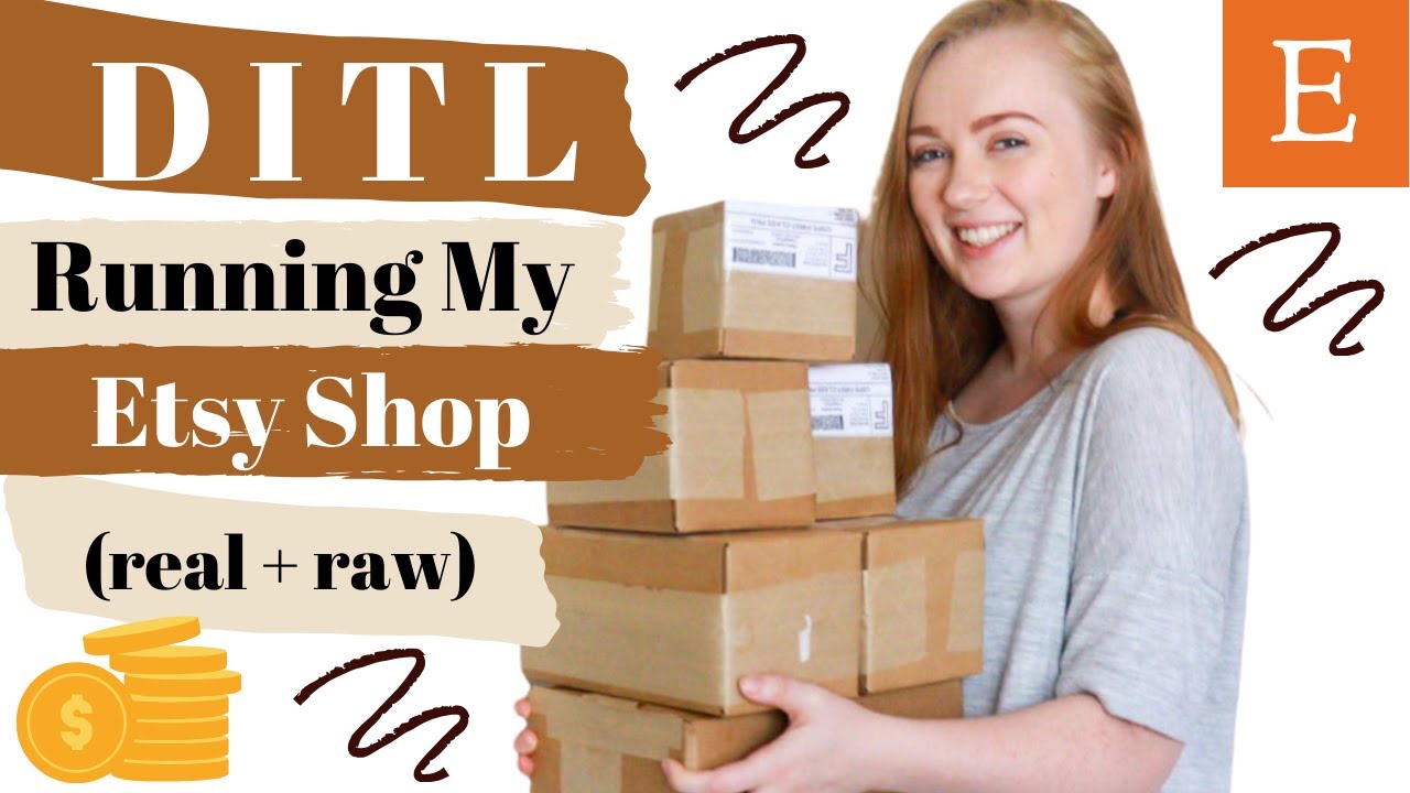 REAL & RAW DITL of an Etsy Shop Owner // How We Run Our Small Handmade Business as New Etsy Sellers