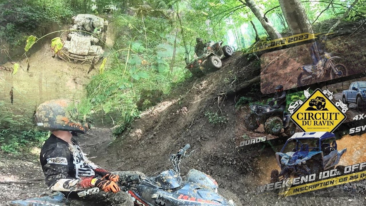 LE CIRCUIT DU RAVIN (maxxer 300): Quel quad va casser en premier ???
