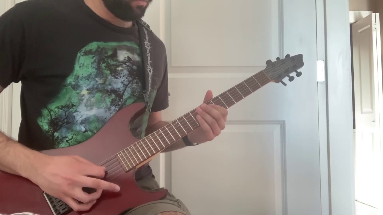 White Noise / Black Silence (Guitar cover) - Dark Tranquility