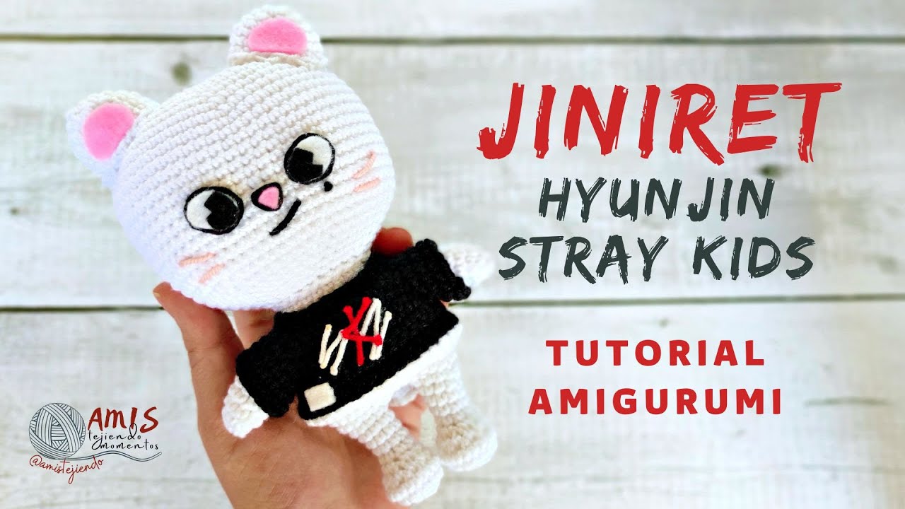 Jiniret SKZOO Amigurumi Tutorial | Hyunjin | Amis Tejiendo Momentos ENG/SPA Subs