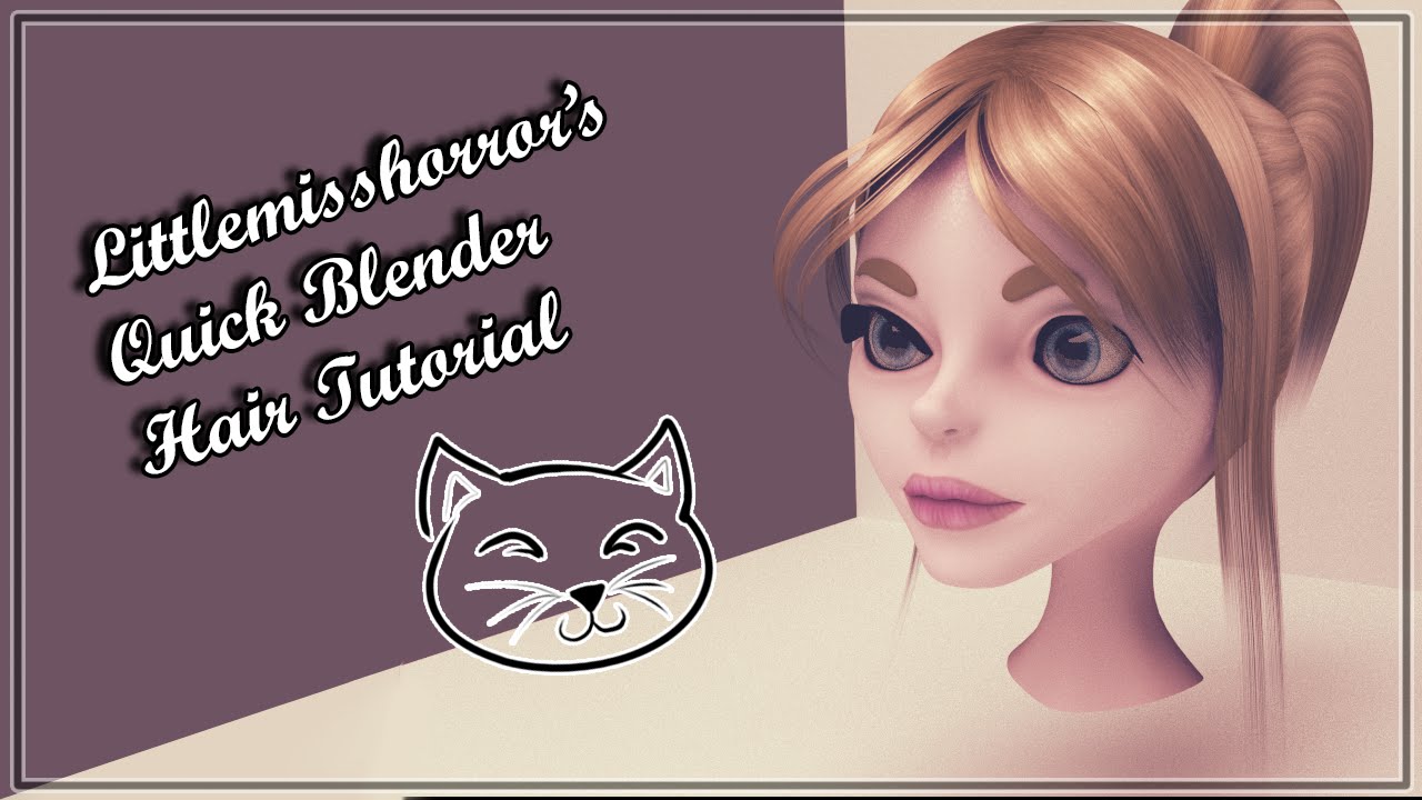 Quick Hair Tutorial Blender