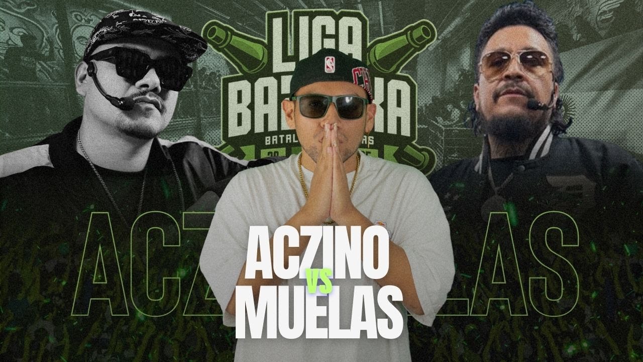 CHOQUE DE LEYENDAS 🔥- MUELAS VS ACZINO | LIGA BAZOOKA