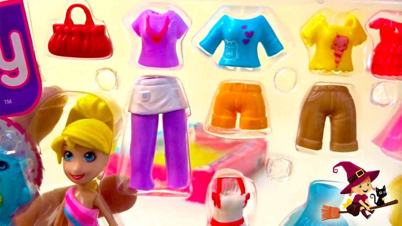 Juegos de Vestir Maletín de Moda de Polly Pocket