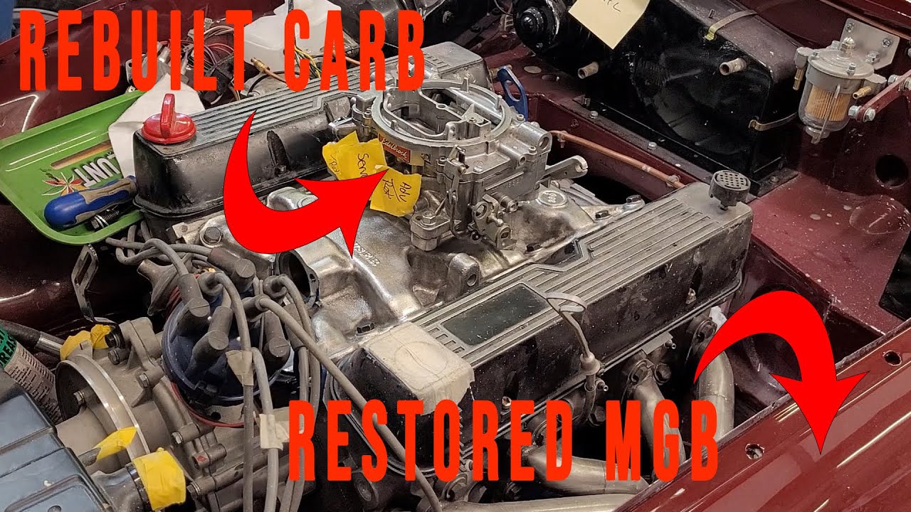 MBG V8 Fitting Holley Carb - How To Change Inlet Manifold Gasket