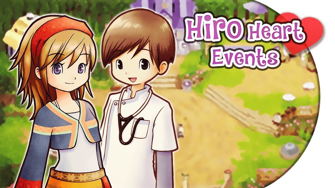 Harvest Moon: The Tale of Two Towns - Hiro Heart Events