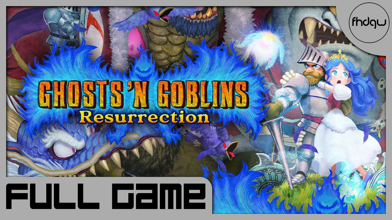 Ghosts 'n Goblins Resurrection [PC] Full Gameplay Walkthrough (No Commentary)