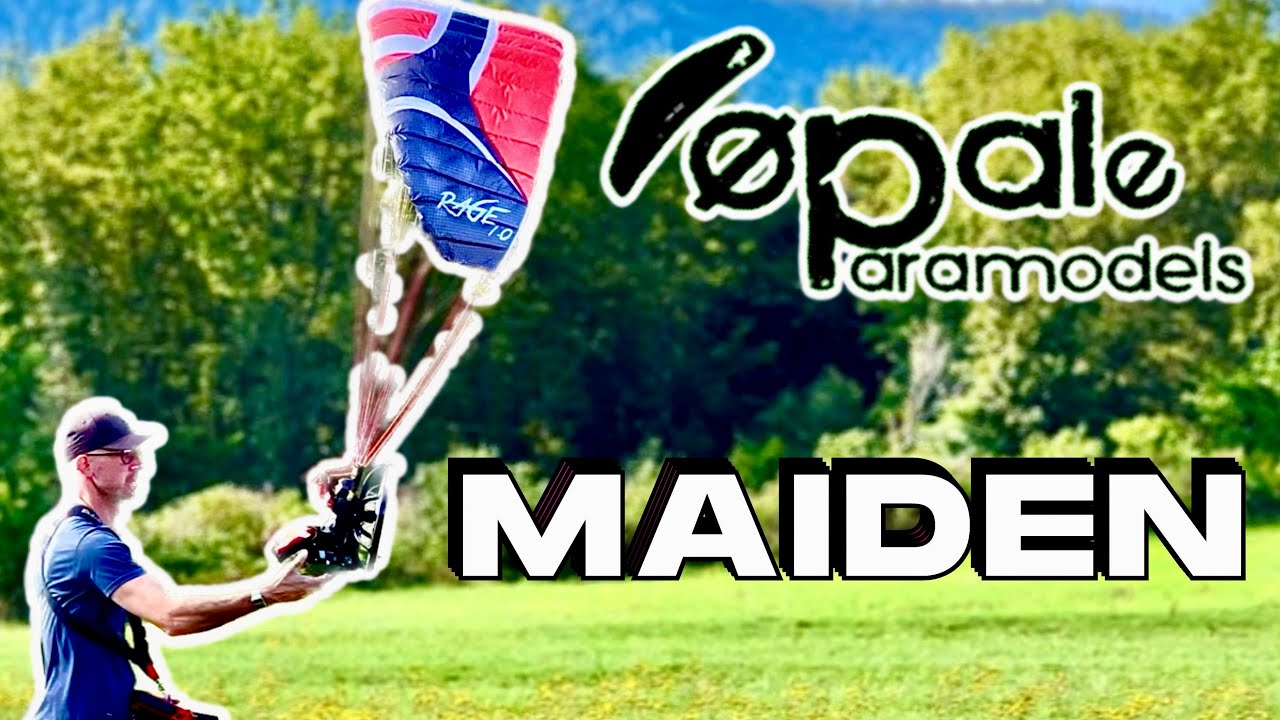 HOW TO FLY a PARAGLIDER 🪂 Opale-Paramodels RAGE 1.0 &bull; MAIDEN FLIGHT &bull; (English/Fran&ccedil;ais 4K)