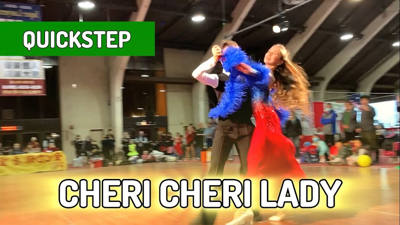 QUICKSTEP｜Modern Talking - Cheri Cheri Lady｜Ballroom Dance