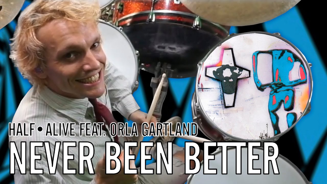 half•alive - Never Been Better ft. Orla Gartland | Office Drummer [First Time Hearing]
