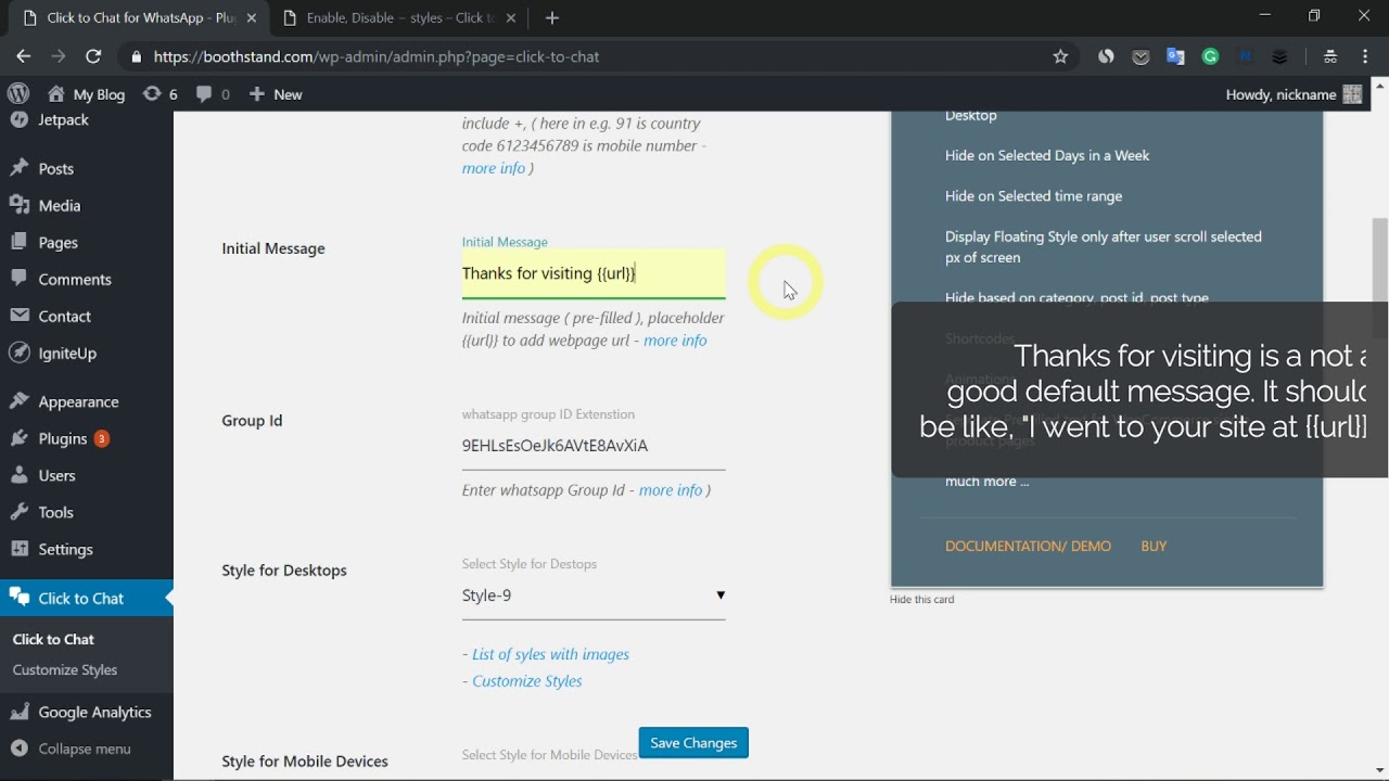 How to configure 