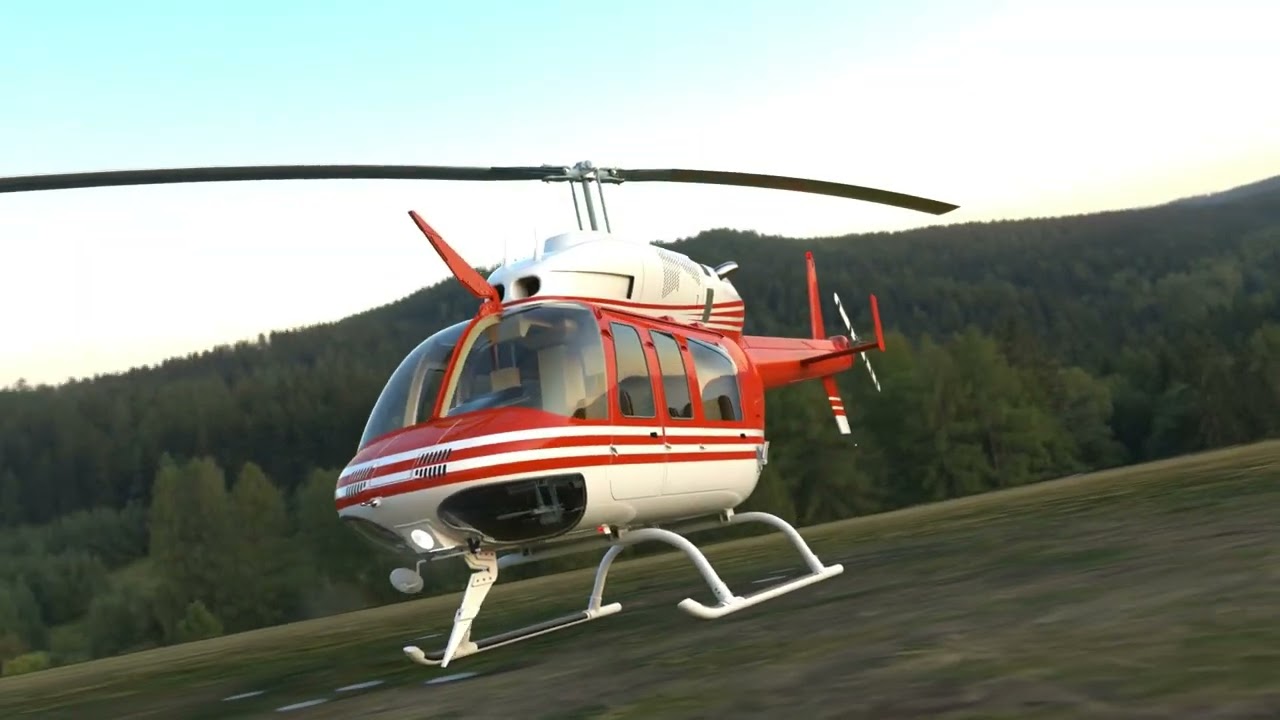 [Render] Bell 206LT Design - 1/6 scale build