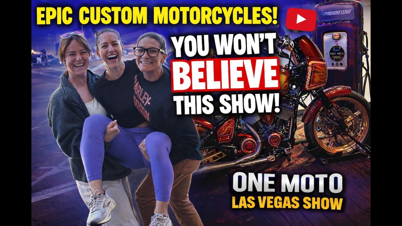 ONE MOTO SHOW VEGAS - Custom Motorcycles, Sin City Moto Girls & Daughters of the Road