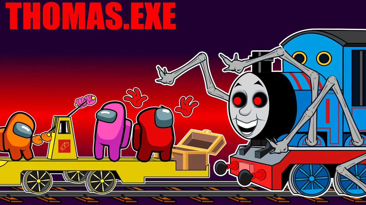 어몽어스 VS 토마스 Collection series AMONG US & Thomas Train Animation