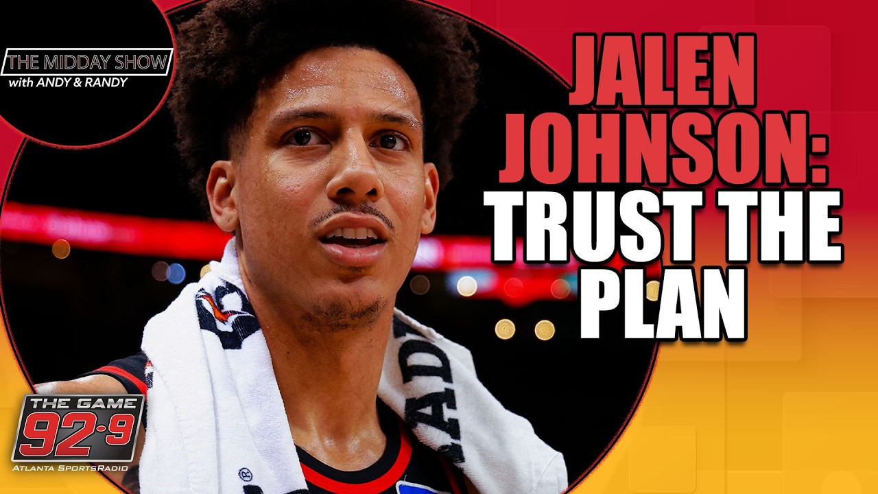 Jalen Johnson joins The Midday Show to talk Hawks win streak