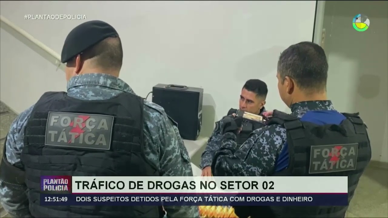 Dois detidos por tráfico no Setor 02 com drogas e dinheiro!