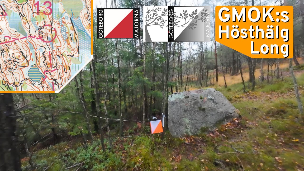 GMOK:s Hösthälg Long - Headcam Orienteering