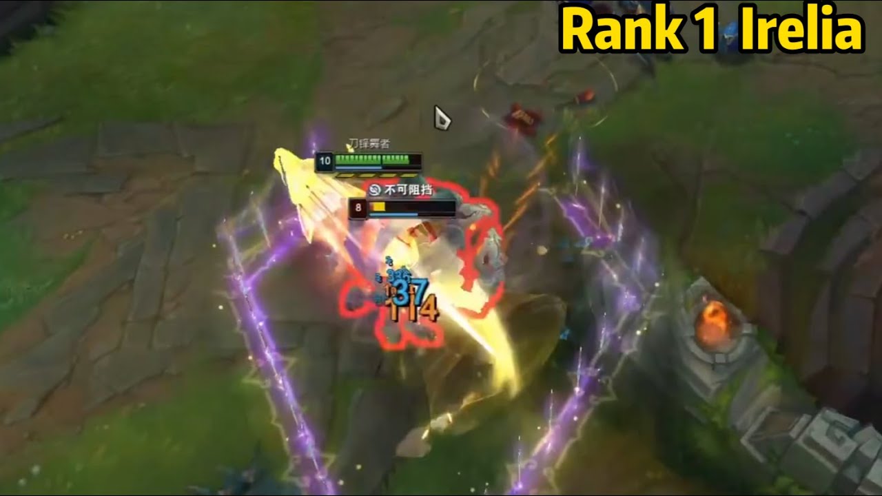 Rank 1 Irelia: His Mechanic is TOO CLEAN!