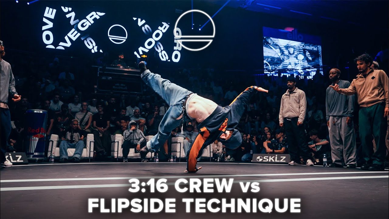 3:16 Crew vs Flipside Technique | CREW SEMI FINAL | Groove Session 2025