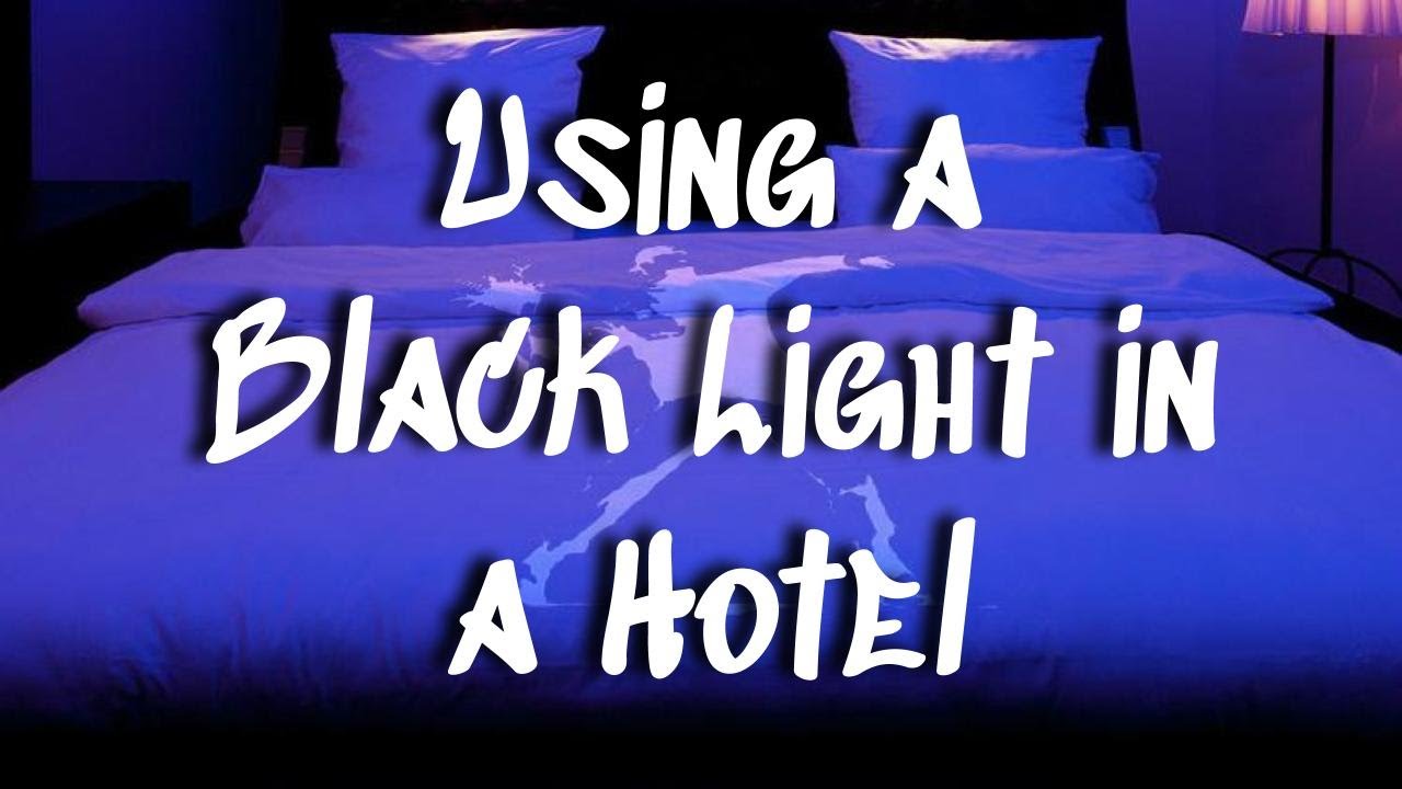 How Clean Are Hotels During COVID-19? || I Used a Black Light Flashlight To Find Out!!