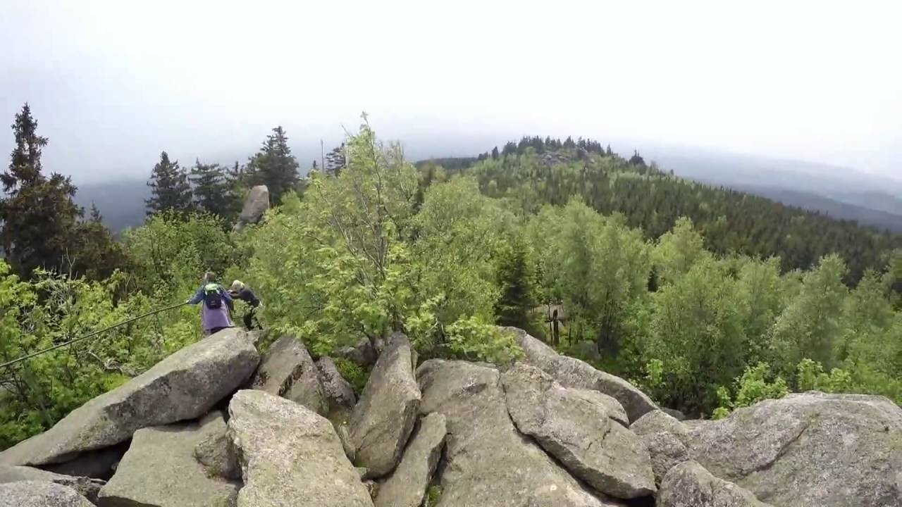 Wanderung zu Trudenstein und Leistenklippe am Brocken im Harz