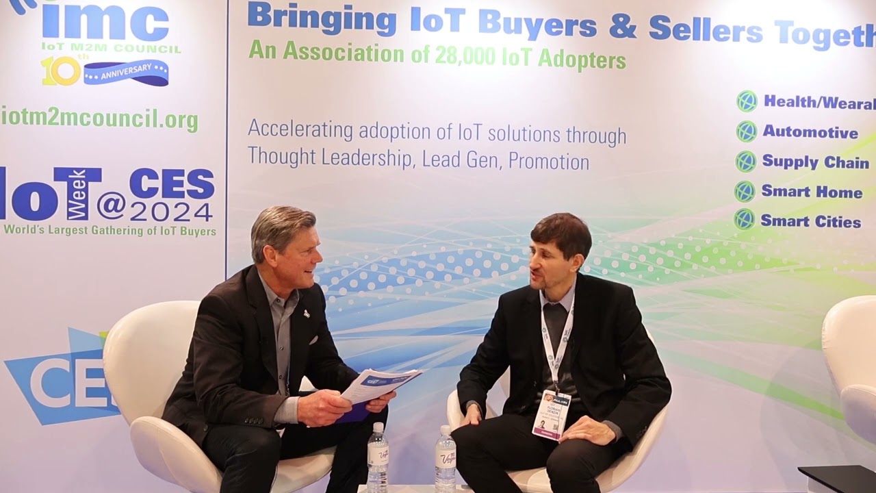 Interview with Florian Denzin of Telit Cinterion at CES 2024