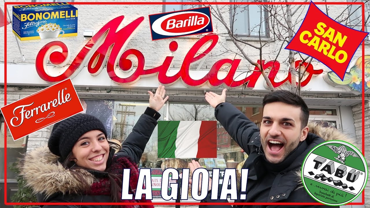 Il VERO/UNICO supermercato italiano in CANADA!!!!