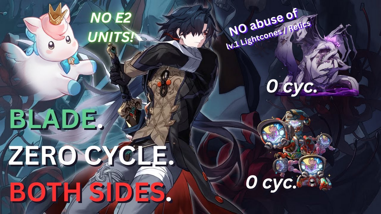 Blade FINALLY True 0-Cycles MoC 12 (PRE-BUFF) | Endgame Showcase (Honkai: Star Rail)