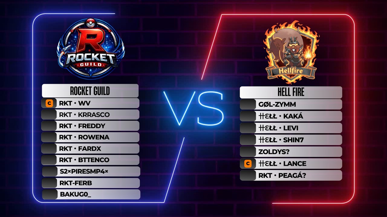 LIGA BR POKÉMON UNITE 2026 | ROCKET GUILD 🆚 HELL FIRE | RODADA 5