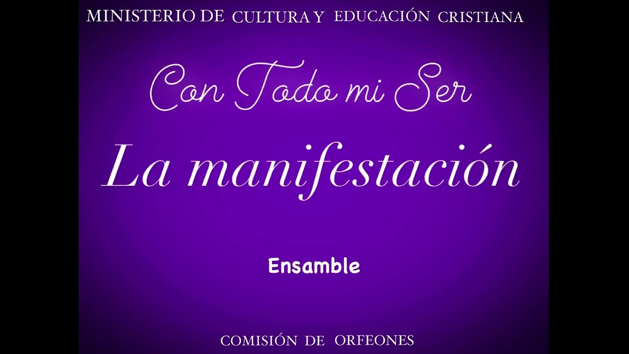 La manifestación ENSAMBLE