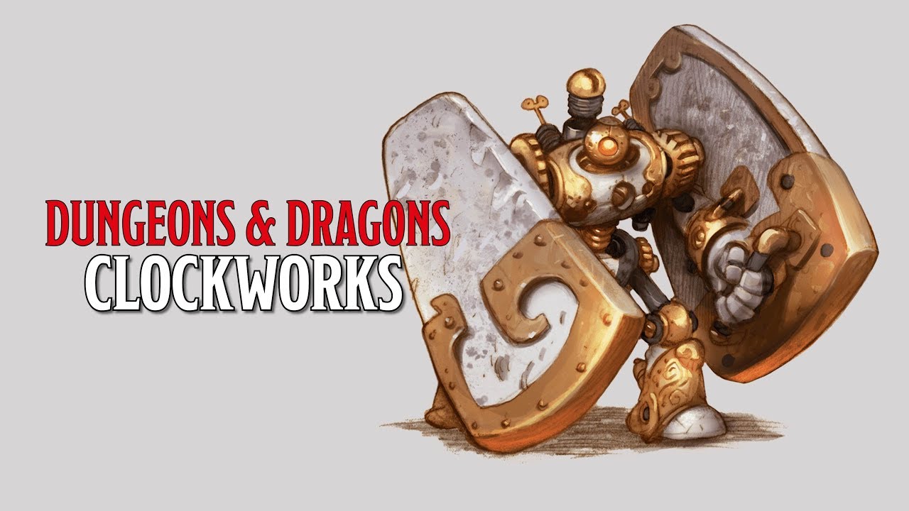The Gnomish Inventions Known as Clockworks in Dungeons & Dragons