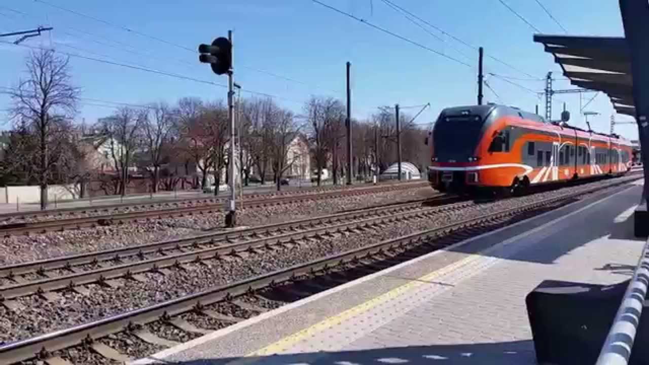 Trains in Estonia April 2015
