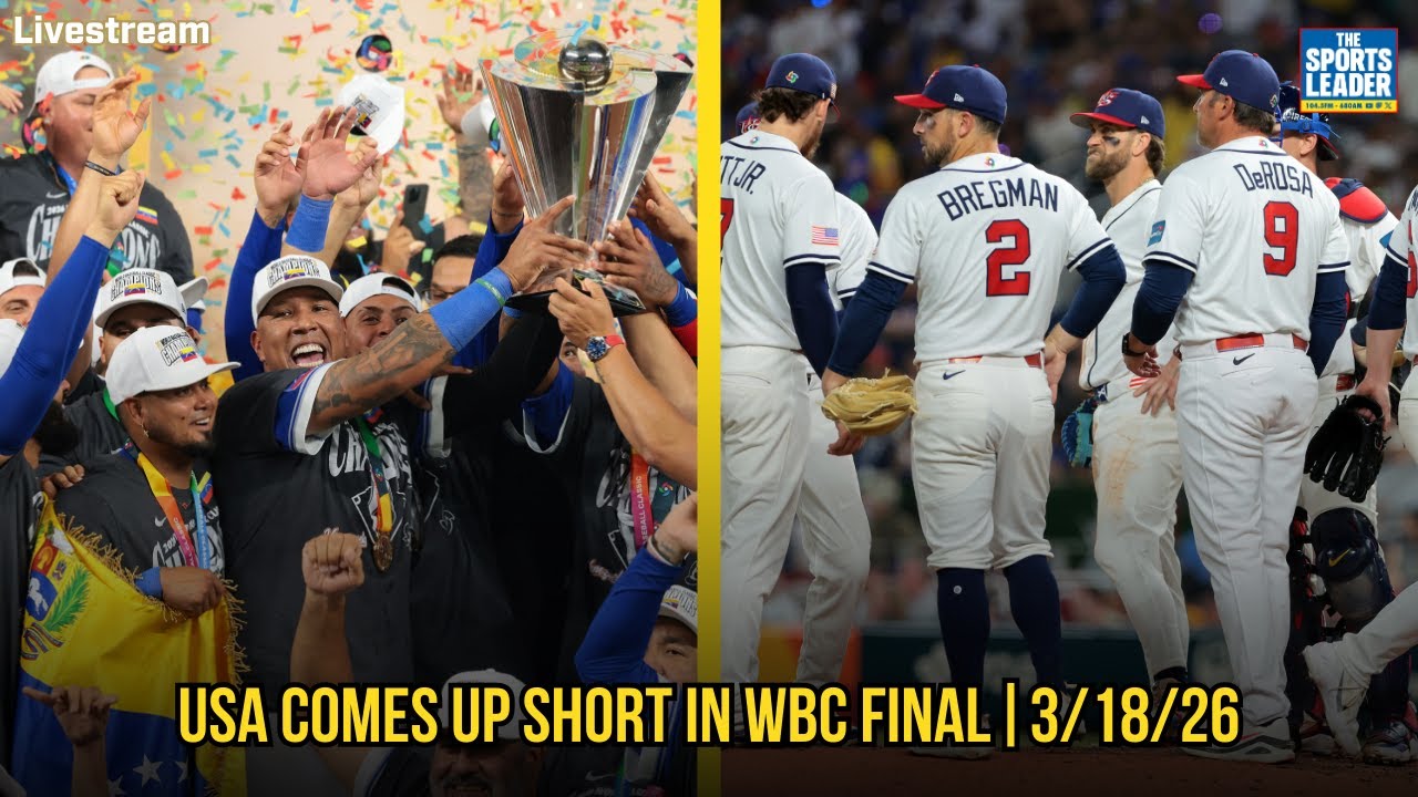 USA Comes Up Short in World Baseball Classic Final | KNBR Livestream | 3/18/26
