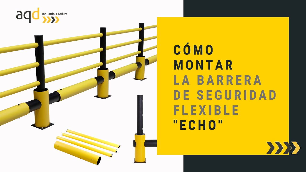 Cómo montar la barrera flexible Echo
