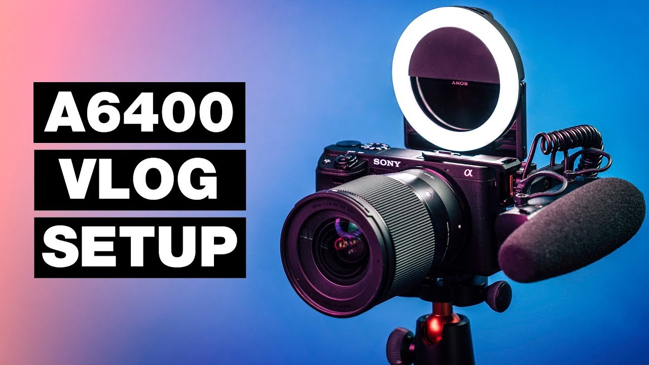 Best Sony A6400 Video SETTINGS for Vlogging
